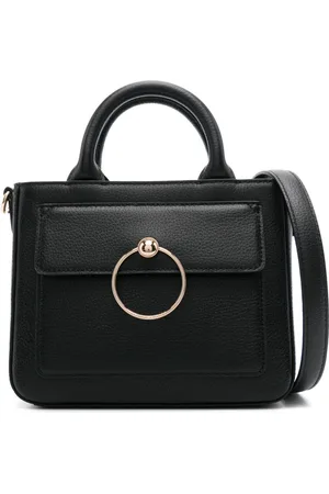 Claudie Pierlot Anouck Mini-Tasche aus glattem Leder