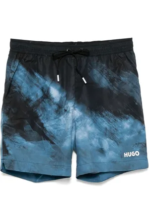 HUGO BOSS Badeshorts mit grafischem Print