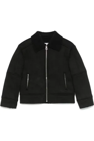 Paolo Pecora Jacke aus Faux-Wildleder