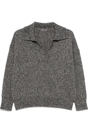 LORENA ANTONIAZZI Pullover mit meliertem Effekt