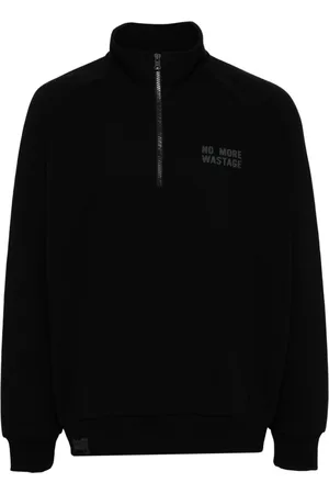 Izzue Sweatshirt mit verschwommenem Slogan-Print