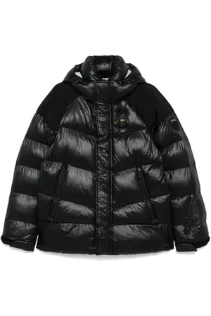 Blauer Crown Steppjacke
