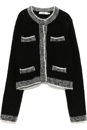 B+AB Cardigan mit Rundhalsausschnitt