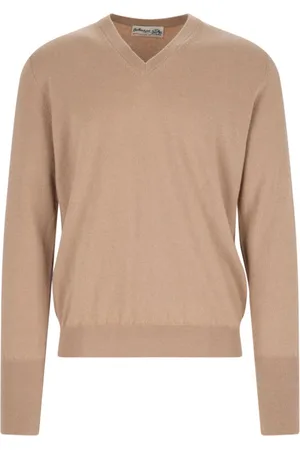 BALLANTYNE Pullover mit V-Ausschnitt