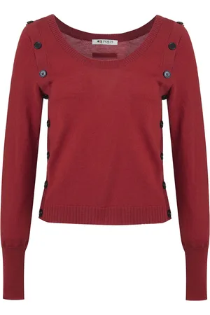 PORTS 1961 Pullover mit Knöpfen