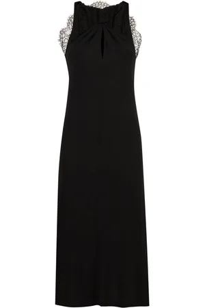 Givenchy Neckholder-Midikleid mit Spitze