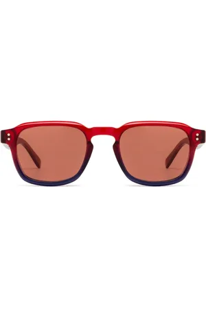 Retrosuperfuture Sonnenbrille mit eckigem Gestell