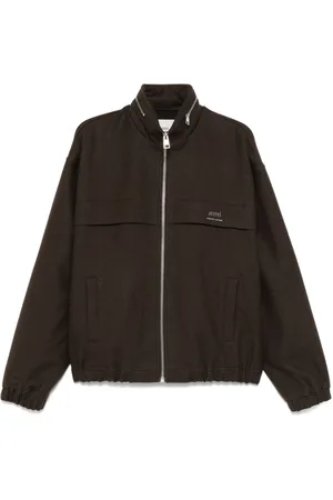 Ami Jacke mit verdeckter Kapuze