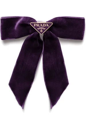Prada Haarspange aus Samt