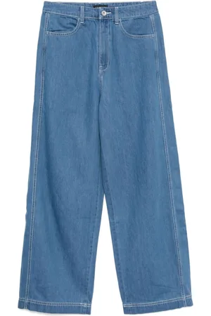 AGNÈS B. Jeans mit Seiteneinsätzen