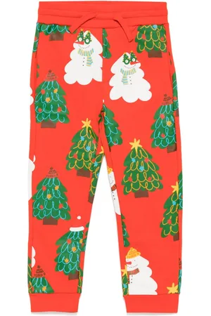 Stella McCartney Jogginghose mit Weihnachtsbaummuster