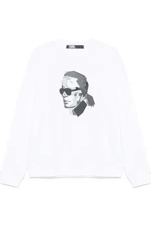 Karl Lagerfeld Sweatshirt mit vorstehendem Logo
