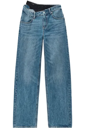 Alexander Wang Jeans mit asymmetrischem Bund