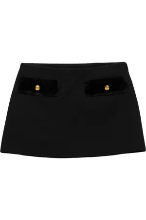 Prada Minirock in A-Linie