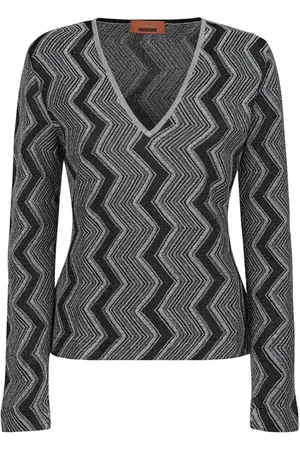 Missoni Pullover im Metallic-Look