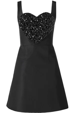 Carolina Herrera Minikleid mit Perlen