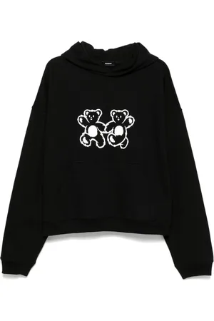 We11 Done Teddy Twins Hoodie