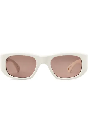 GARRETT LEIGHT Sonnenbrille mit geometrischem Gestell
