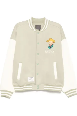 Musium Div. Sweatshirt mit Logo-Stickerei
