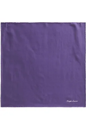 Ralph Lauren Seidenschal mit Logo-Print