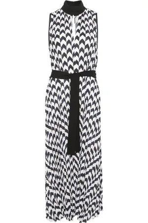 Karl Lagerfeld Midikleid mit Zickzackmuster