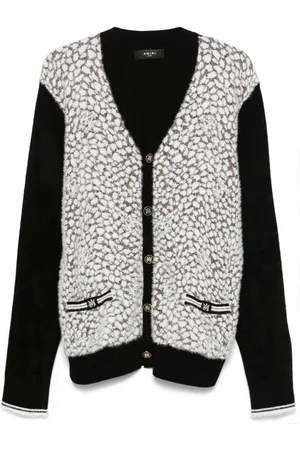 AMIRI Cardigan mit Leopardenmuster