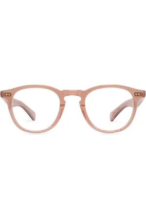GARRETT LEIGHT Brille mit rundem Gestell