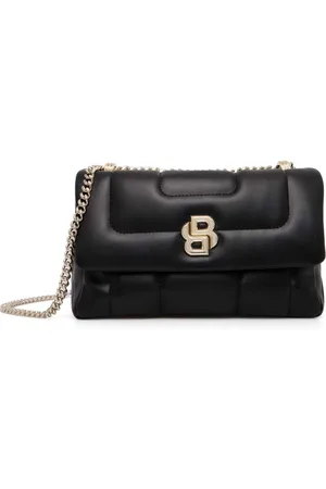HUGO BOSS Schultertasche mit Monogramm