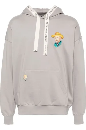 Musium Div. Hoodie mit Logo-Stickerei