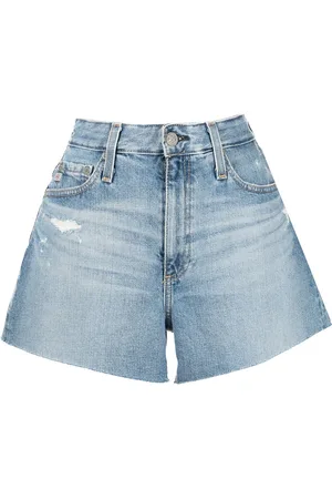 AG Jeans Hoch sitzende Jeans-Shorts