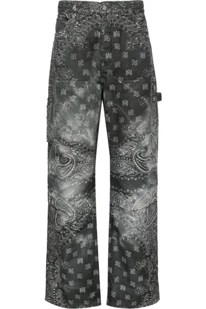AMIRI Hose mit Paisley-Print