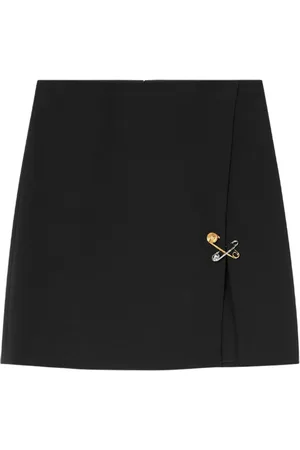 VERSACE Safety Pin Minirock in A-Linie