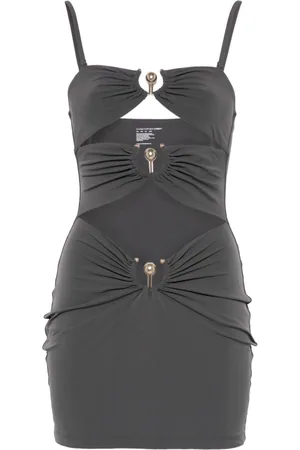 CHRISTOPHER ESBER Minikleid mit Piercing-Orbit