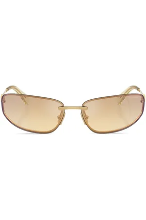 Miu Miu Sonnenbrille mit ovalem Gestell