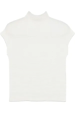 Issey Miyake Woolly Pleats Oberteil