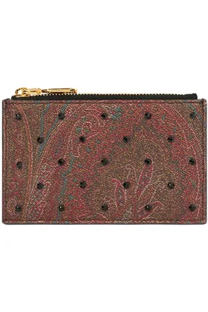Etro Paisley-Kartenetui mit Strass