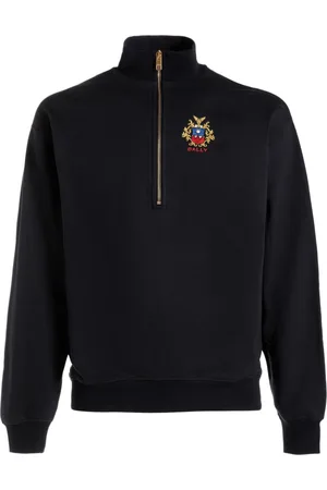 Bally Besticktes Sweatshirt mit Reißverschluss