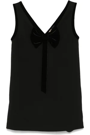 Maje Latzkleid mit Samtkragen