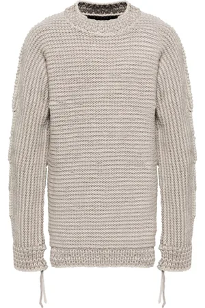 11 BY BORIS BIDJAN SABERI Handgestrickter Pullover