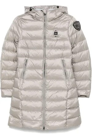 Blauer Agnes Mantel