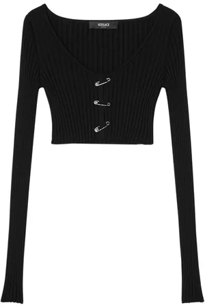 VERSACE Cropped-Cardigan