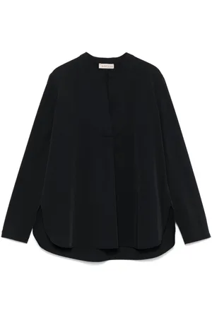 BLANCA Bluse mit Stehkragen