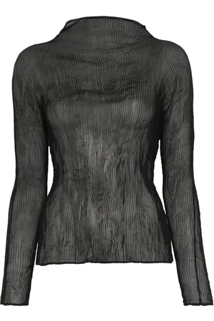 Issey Miyake Chiffon Twist Oberteil
