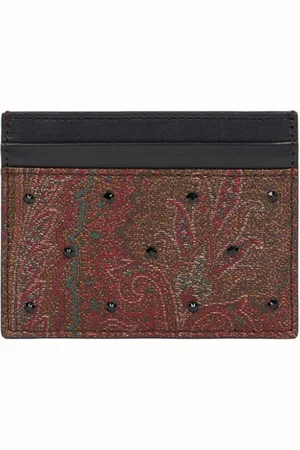 Etro Paisley-Kartenetui mit Strass