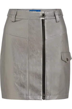 Karl Lagerfeld Minirock im Metallic-Look
