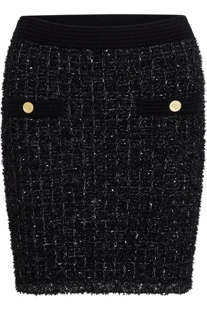 Karl Lagerfeld Essential Bouclé-Minirock