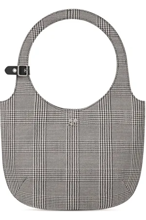 Courrèges Prince of Wales Holy Tote Bag