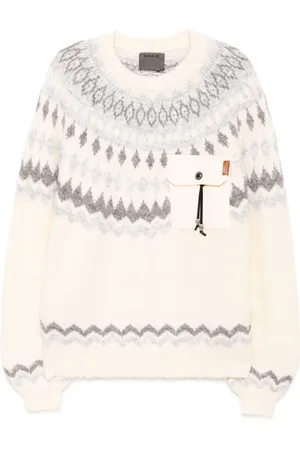 Musium Div. Pullover mit Jacquardmuster
