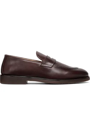 Brunello Cucinelli Loafer mit Glanzoptik