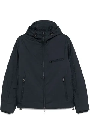 Emporio Armani Jacke mit Logo-Jacquard